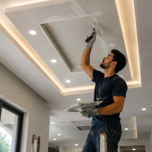 ceiling work